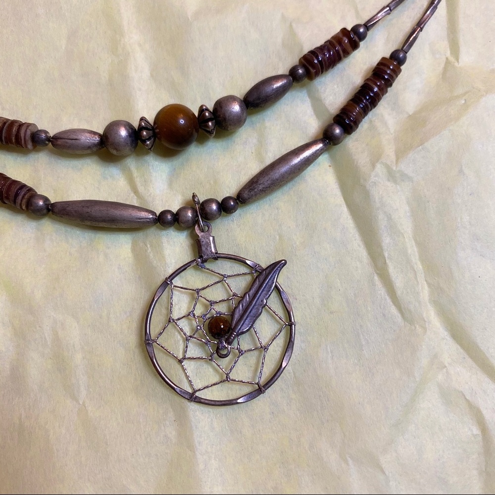 ❌SOLD❌VTG Bohemian South Western Necklace - Picture 5 of 5